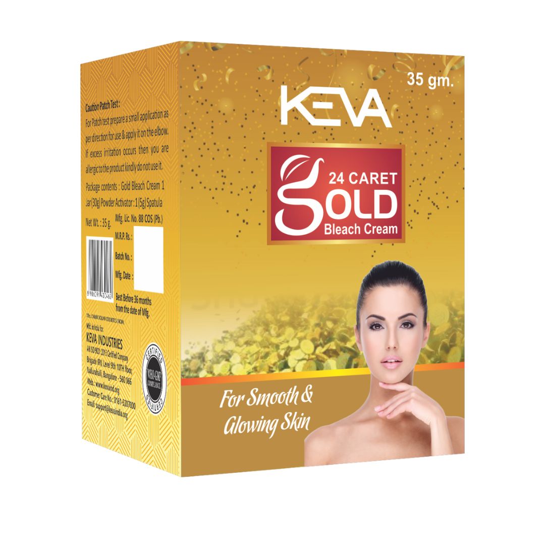 Keva 24 Caret Gold Bleach Cream